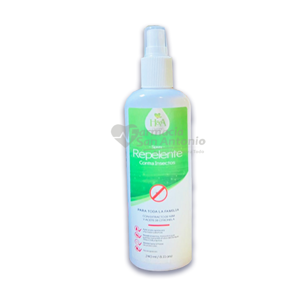 REPELENTE EN SPRAY -HYA- X 240ML/8.11oz